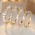 Graciela | Set Anillos Apilables