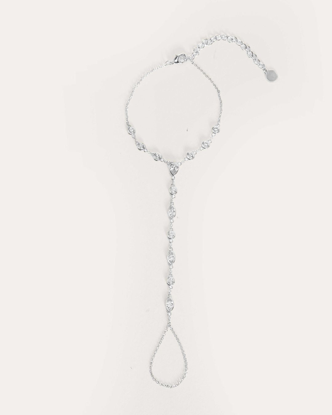 Cadena de mano Aurelia plateada