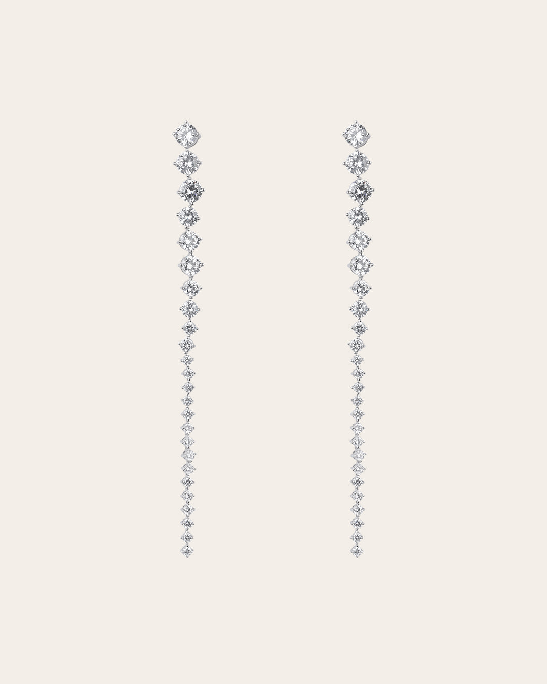 Aros Angelina con Acabado Plateado