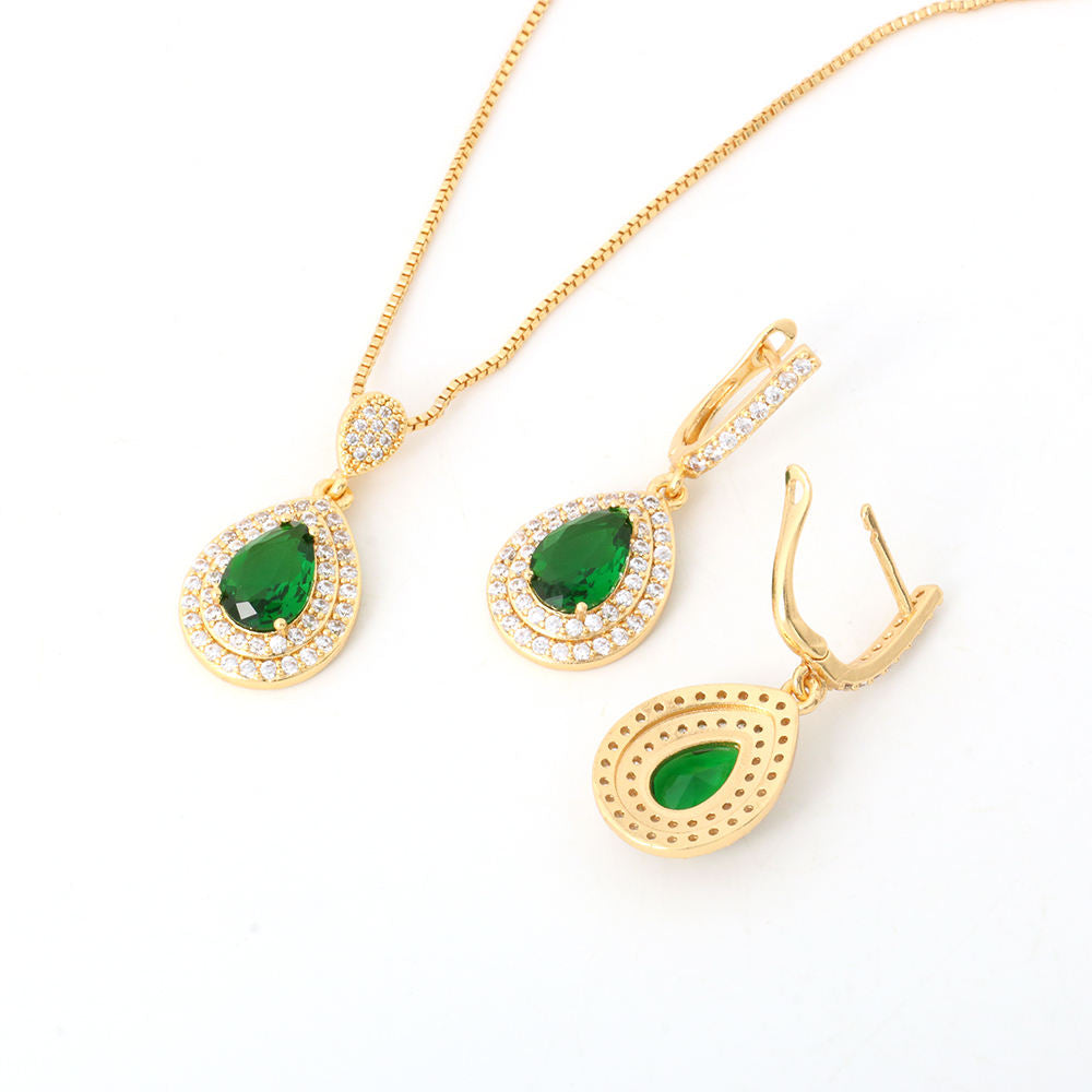 Graciela | Set Gota Verde