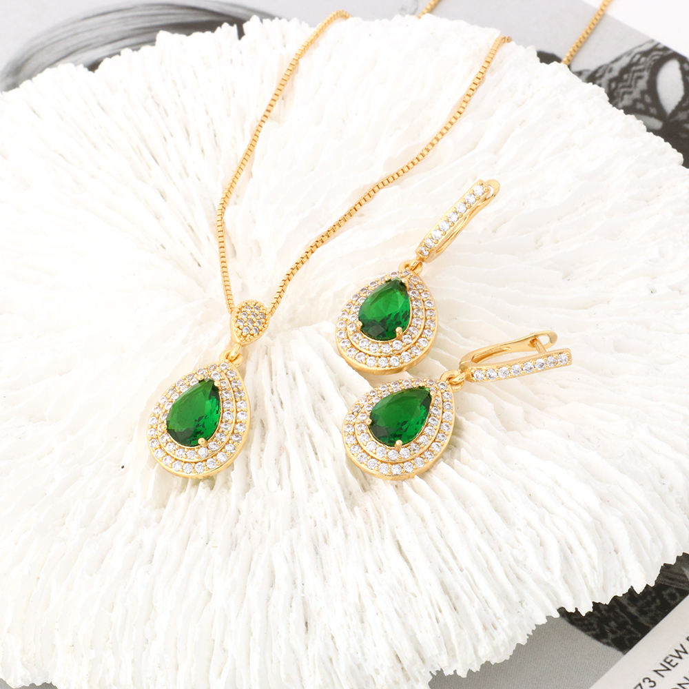 Graciela | Set Gota Verde