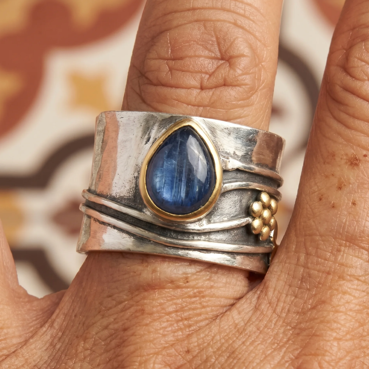 Margarita | Anillo Gota Boho