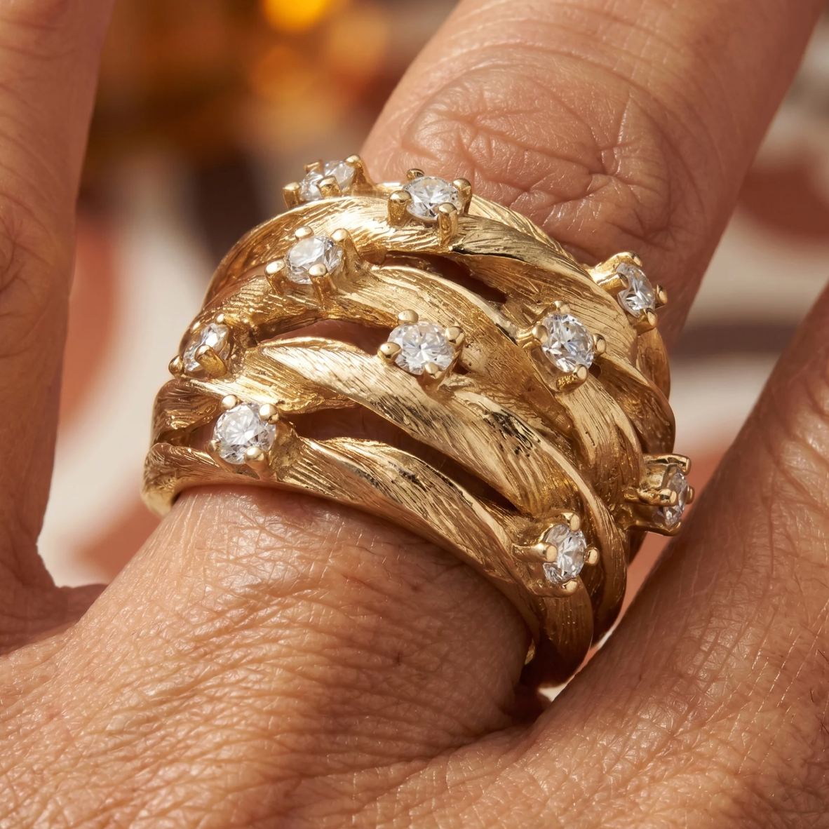 Isabella | Anillo Trenzado