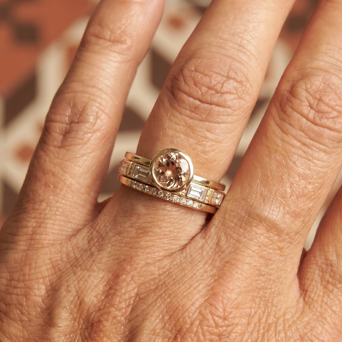 Inés | Set de Anillos Clásico