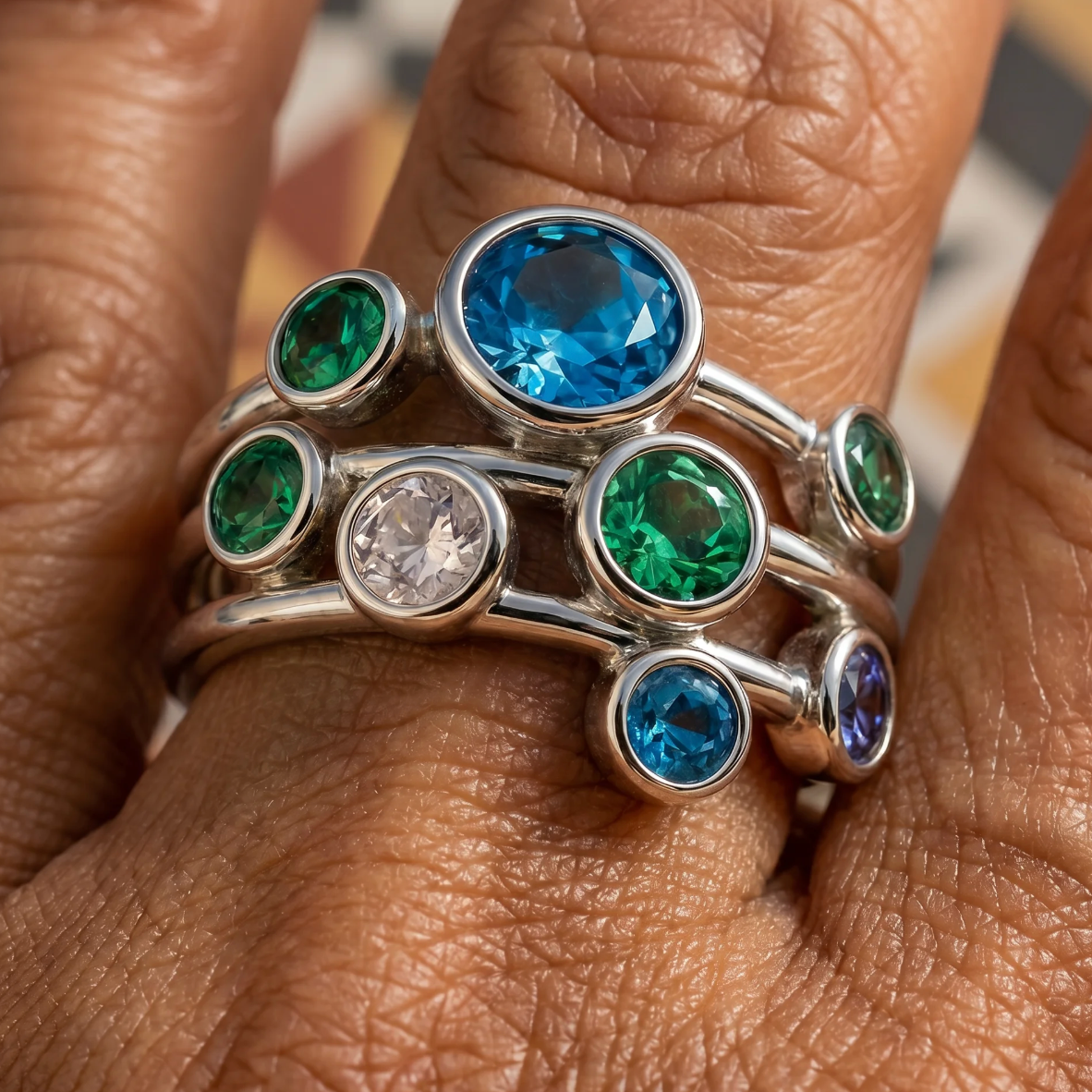 Sabina | Anillo Burbujas