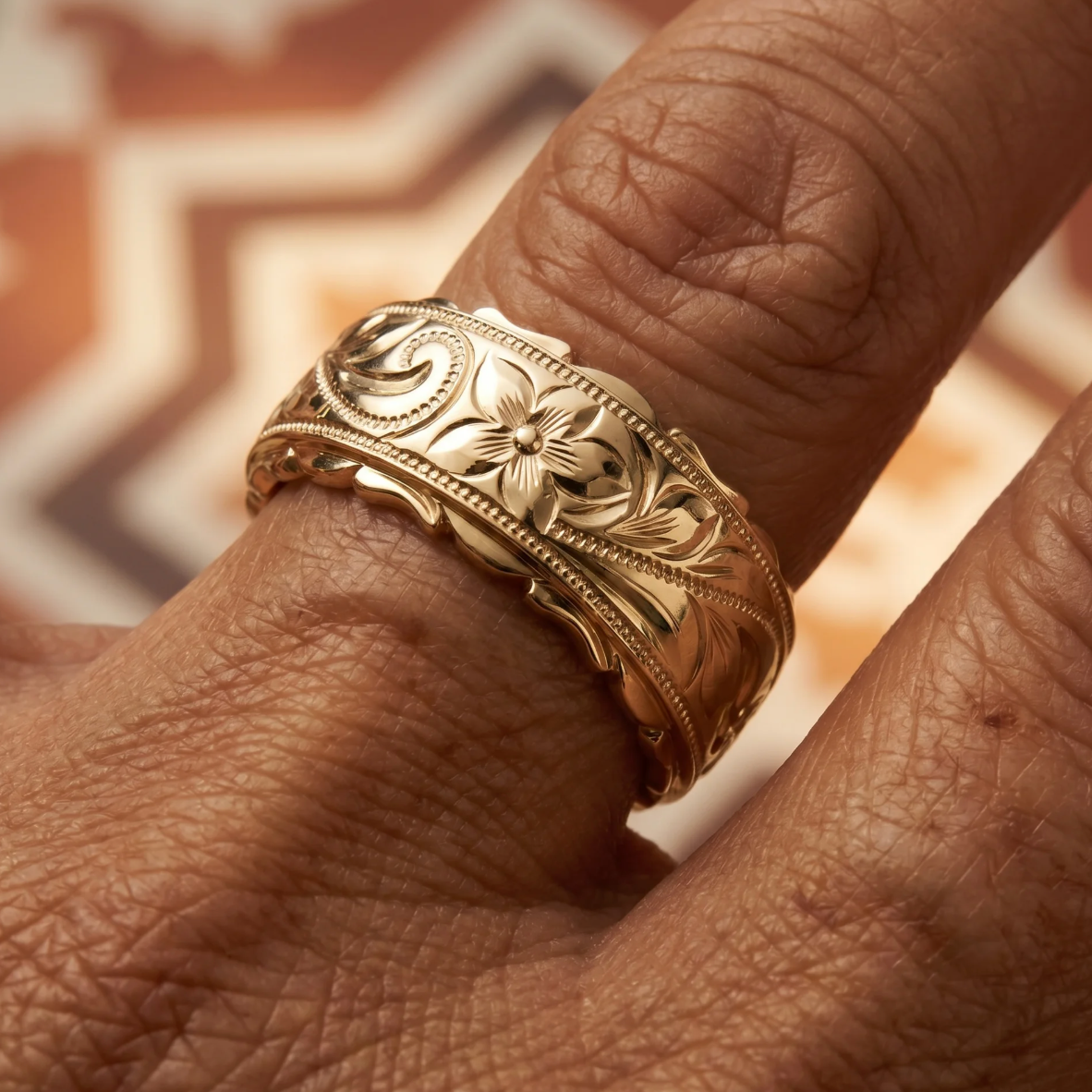 Micaela | Anillo Grabado