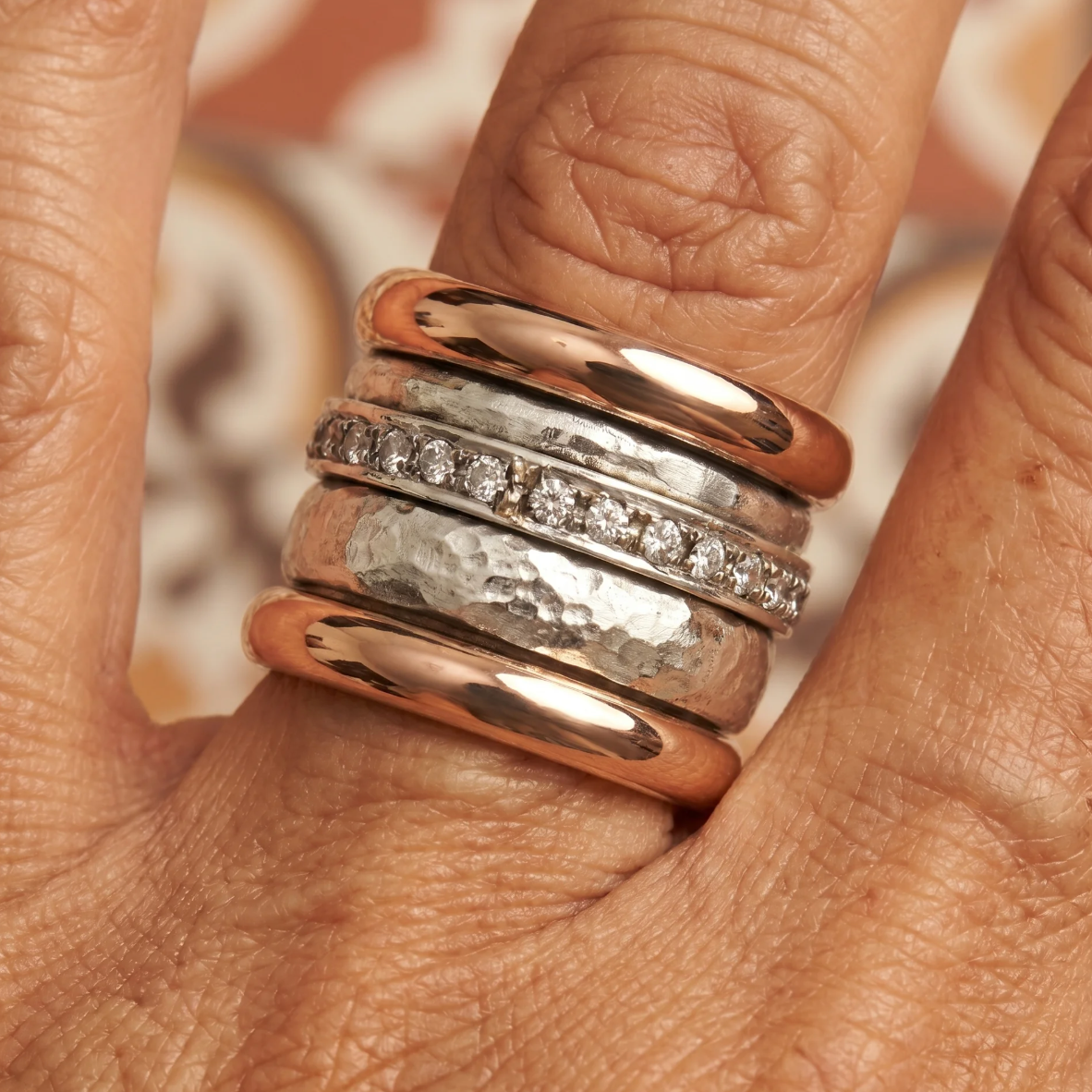 Manuela | Anillo Dos Tonos