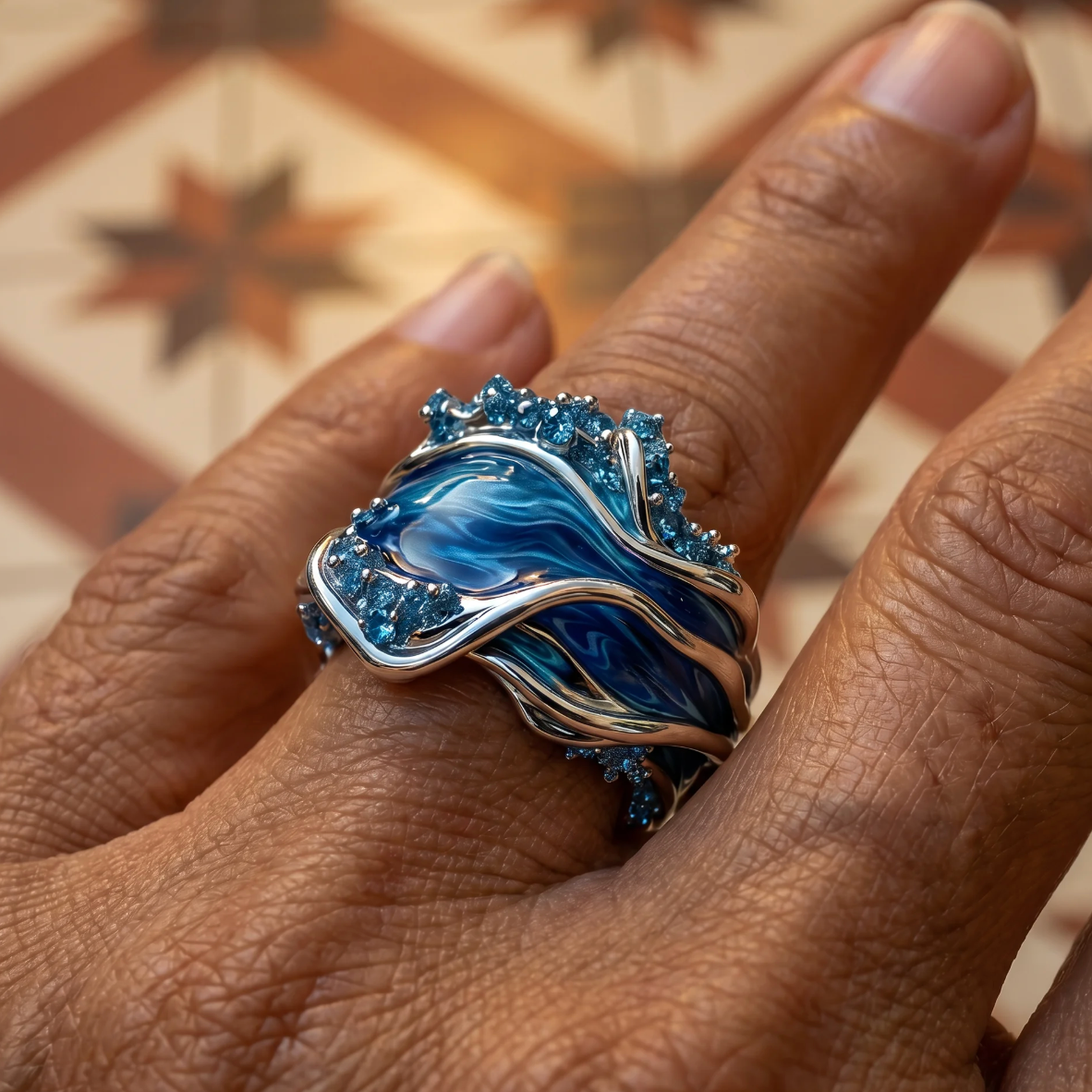 Iara | Anillo Ola