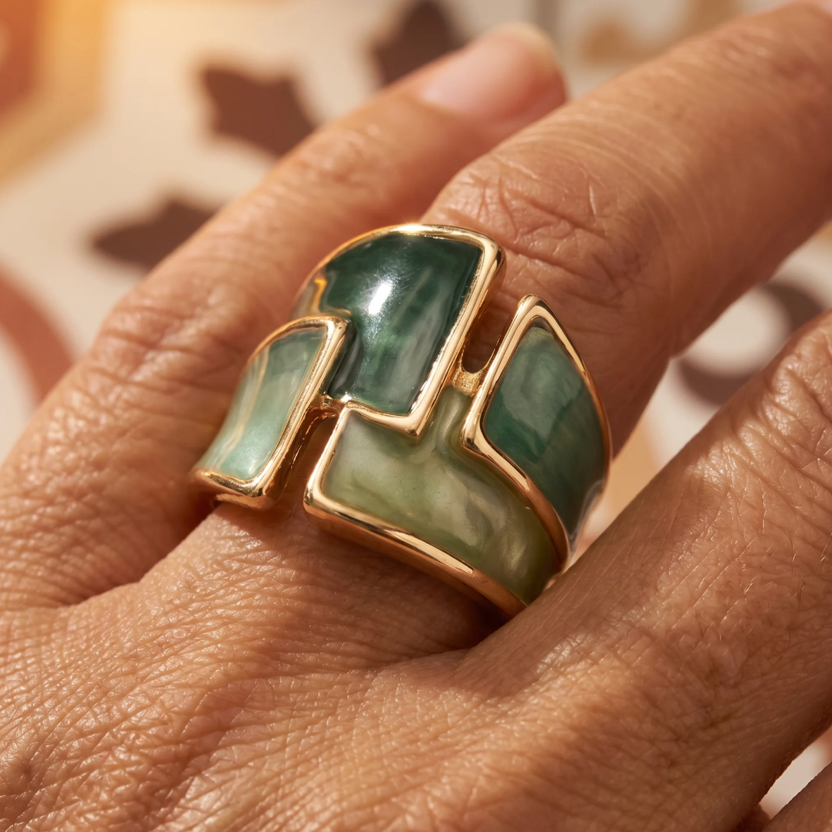 Yamila | Anillo Esmaltado