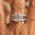 Estela | Anillo Emerald Cut