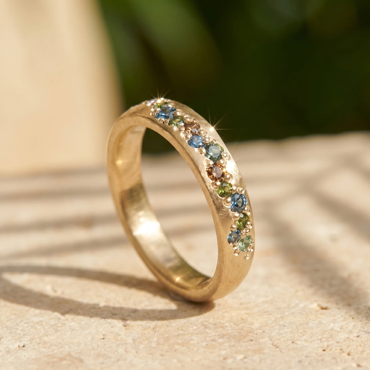 Abril | Anillo Mosaico