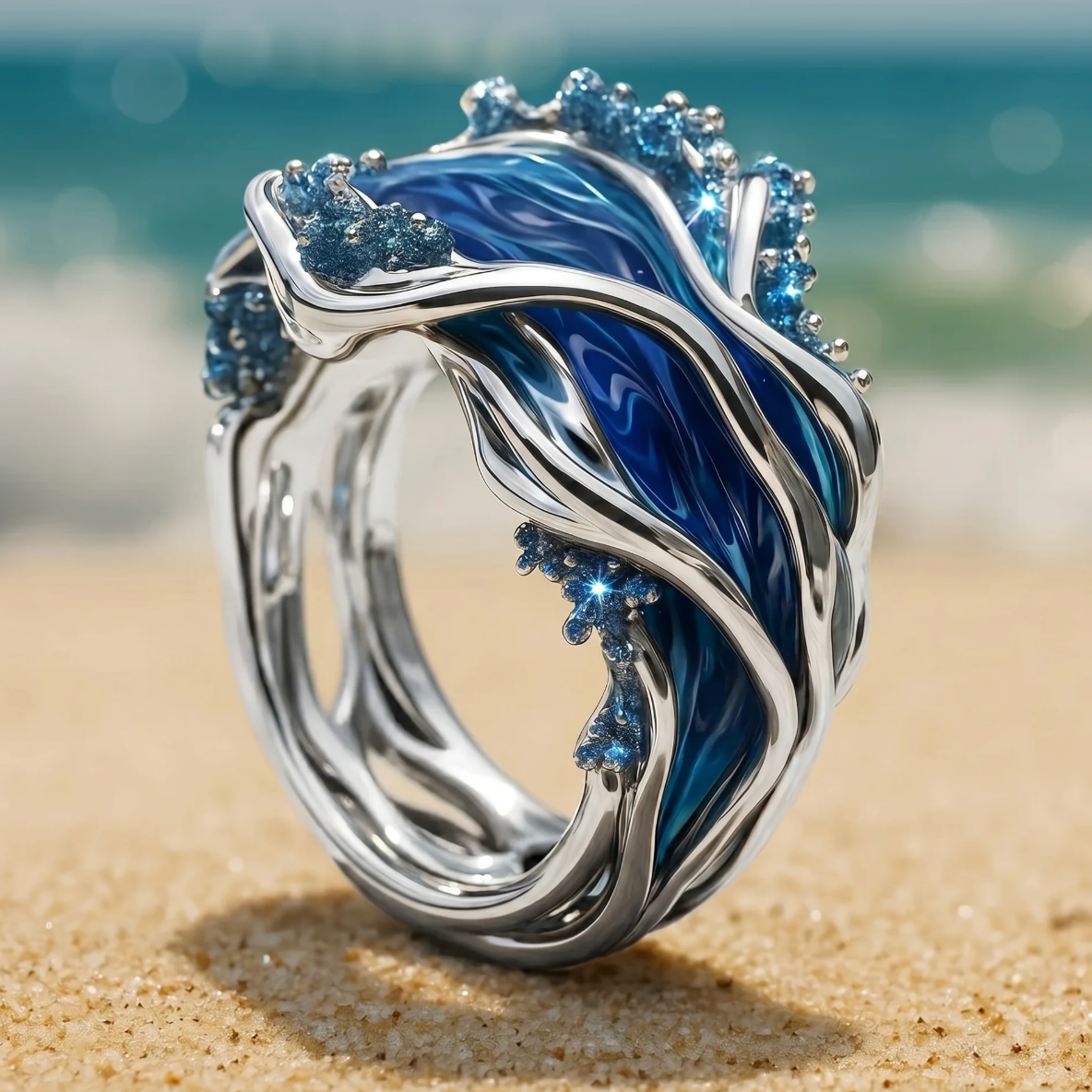 Iara | Anillo Ola