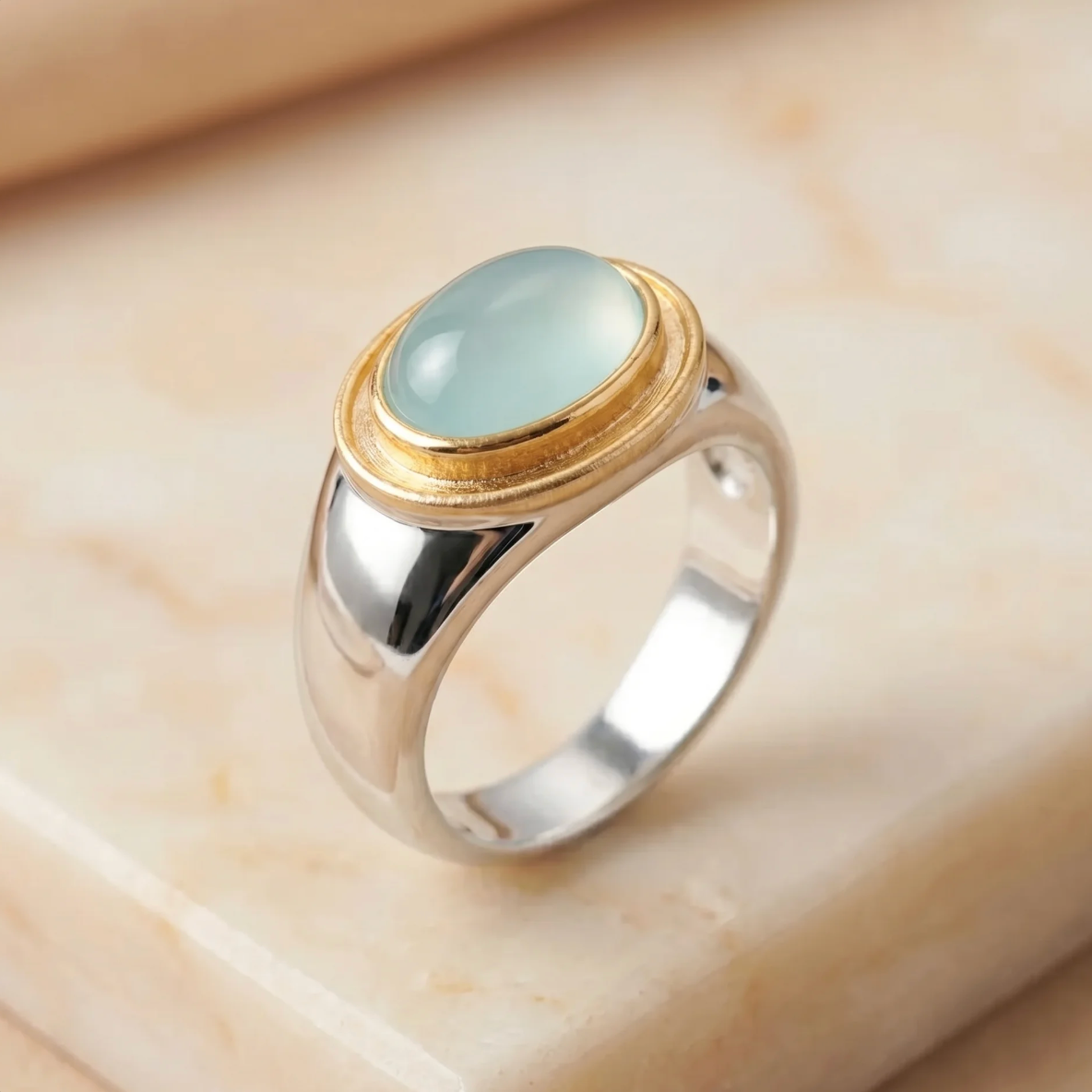 Magdalena | Anillo Cabuchón