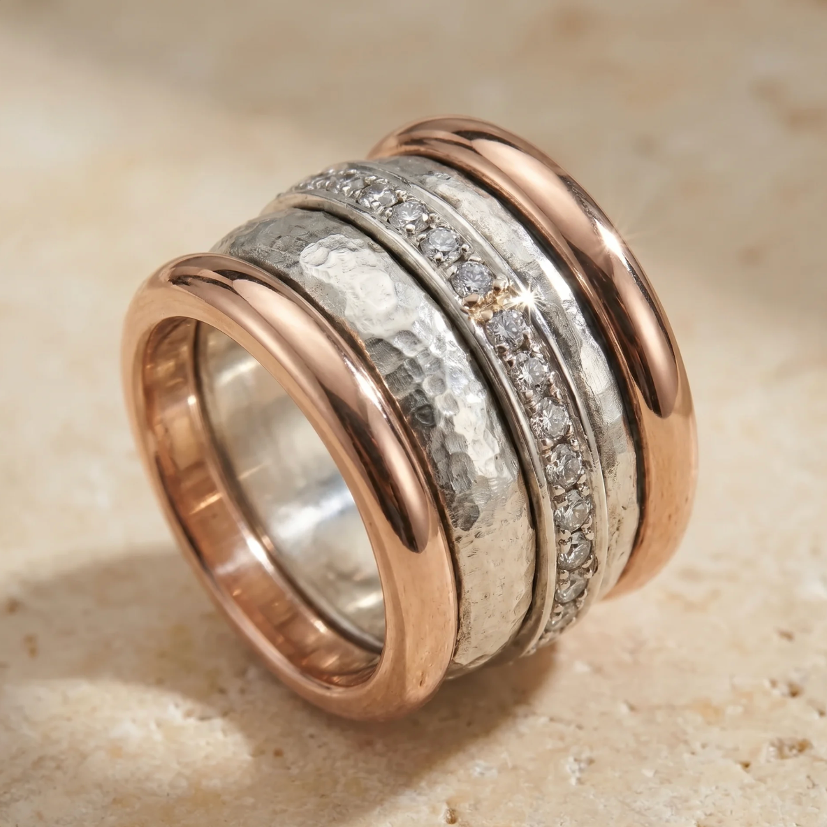 Manuela | Anillo Dos Tonos