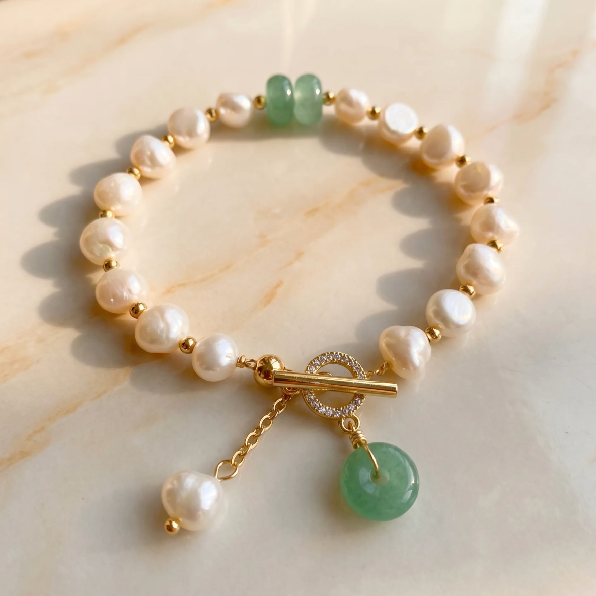 Olga | Pulsera Perlado