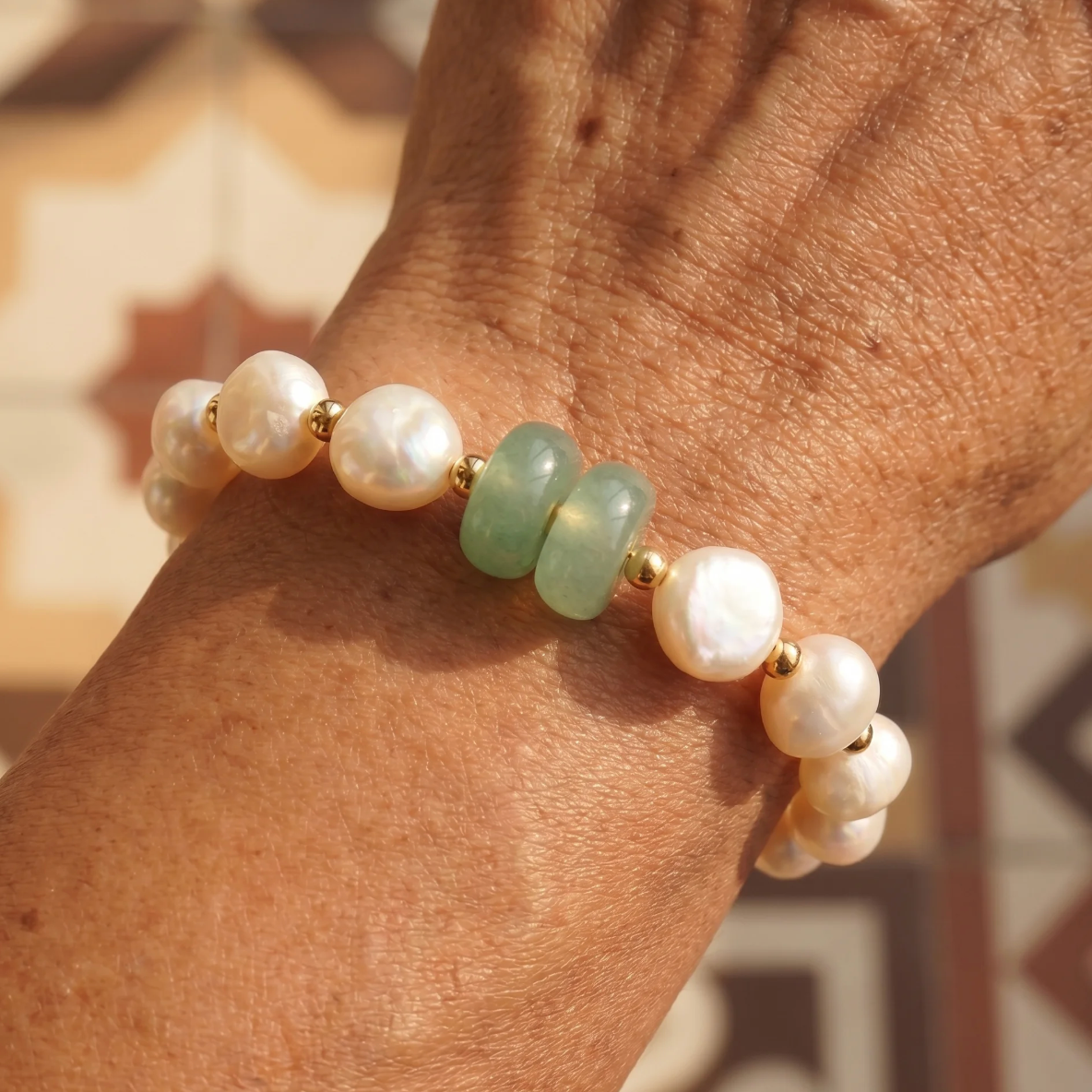 Olga | Pulsera Perlado