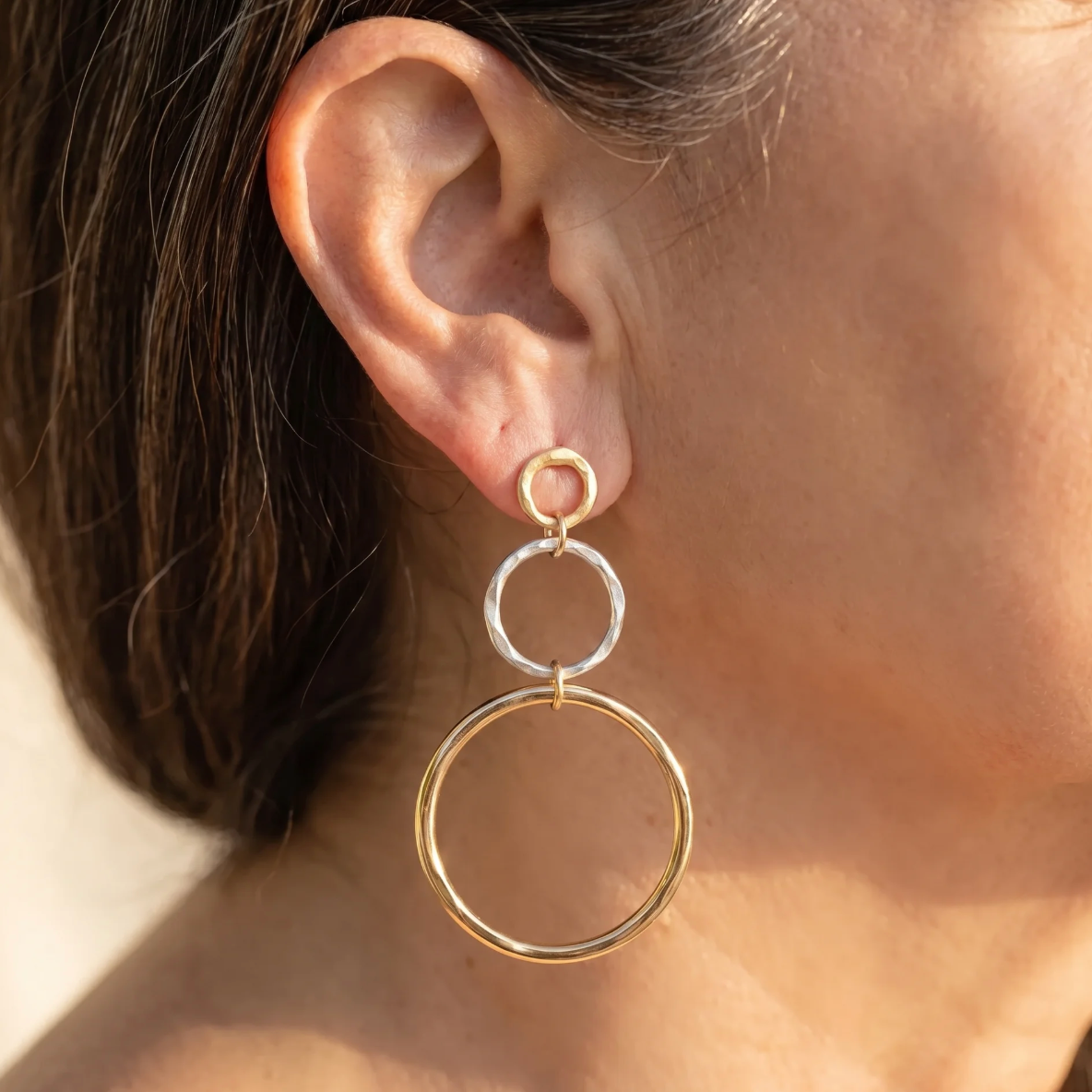 Guadalupe | Aros Argollas Colgantes