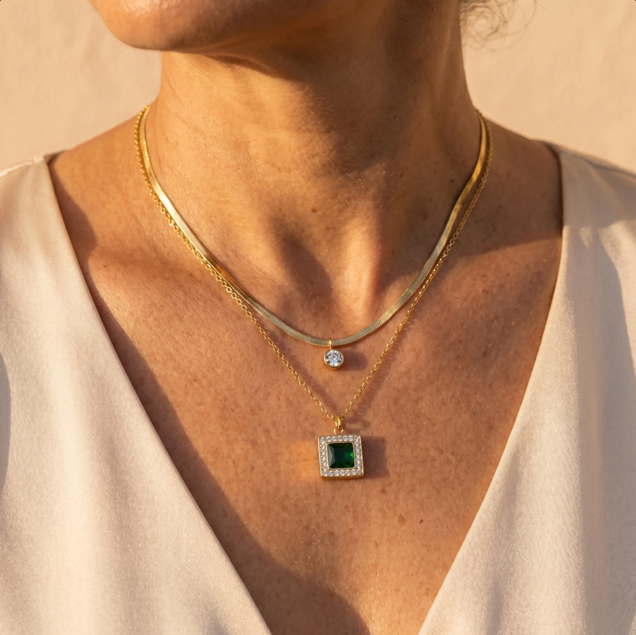 Graciela | Set Collar Doble