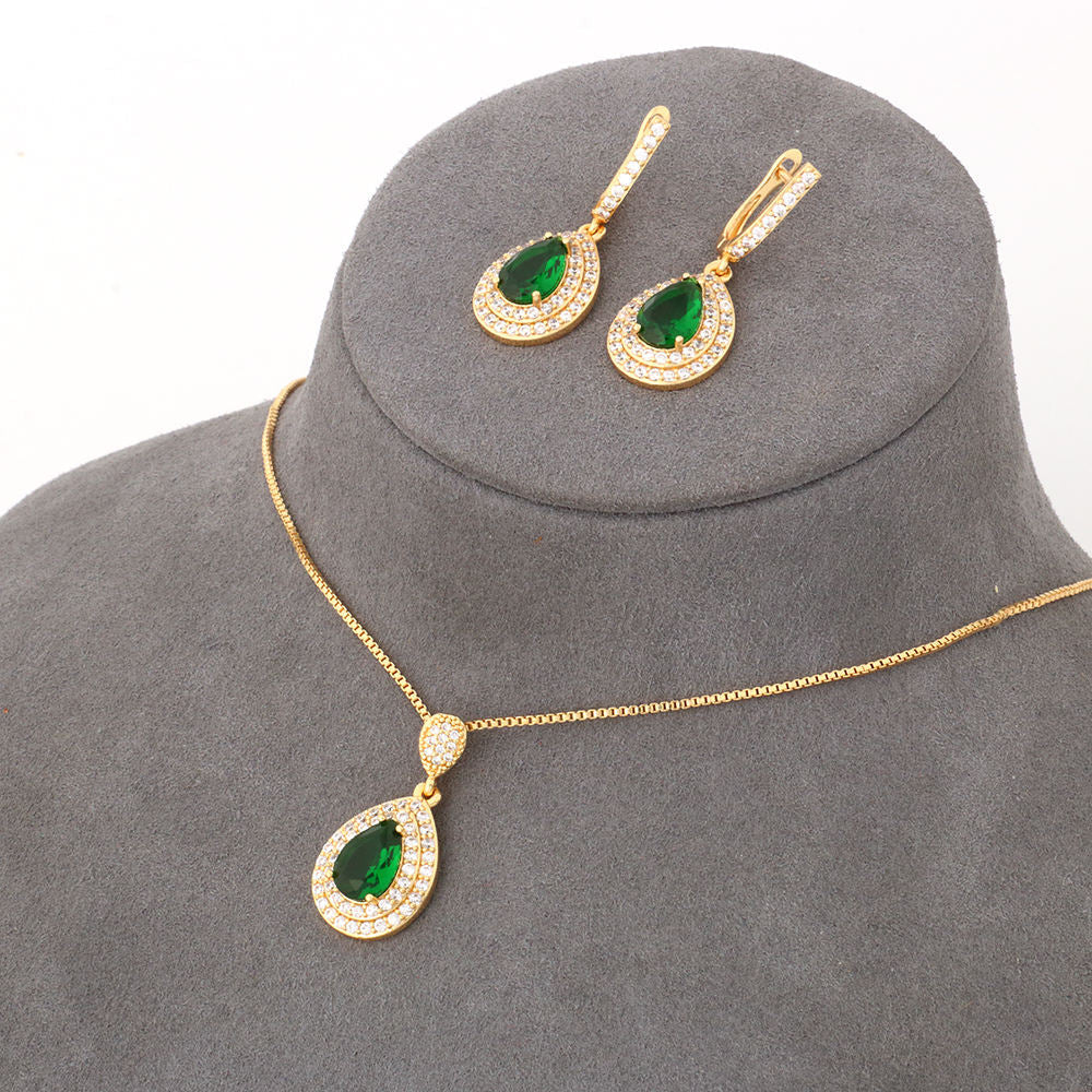 Graciela | Set Gota Verde