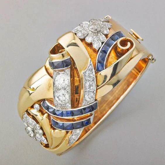 Beatriz | Anillo Art Deco