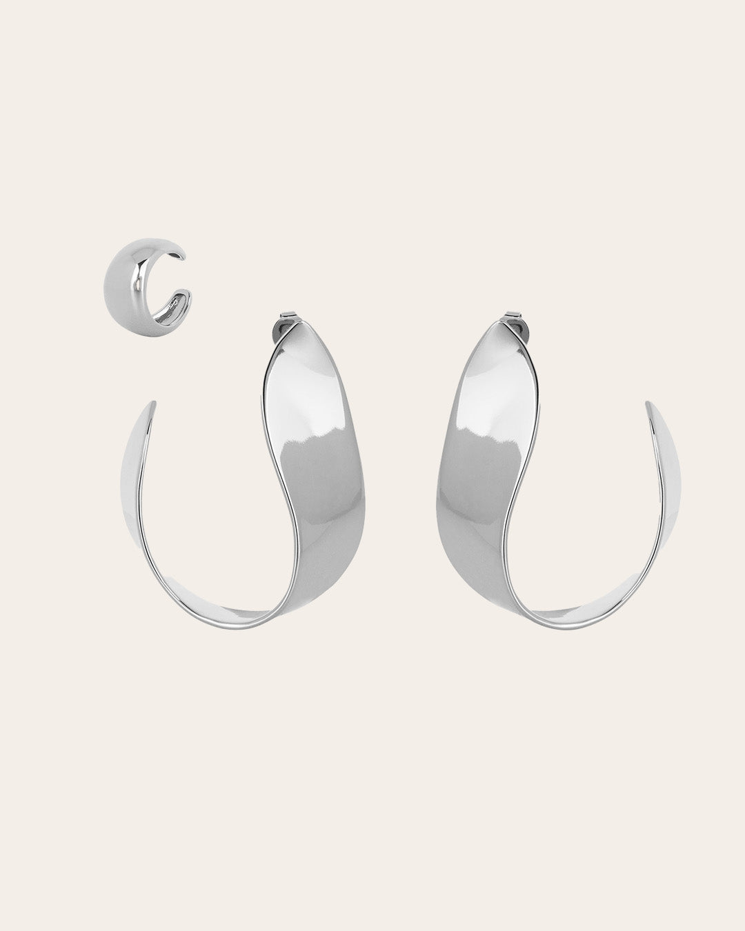 Conjunto Daring Dune con Acabado Plateado