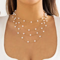 Romina | Collar Cuatro Capas